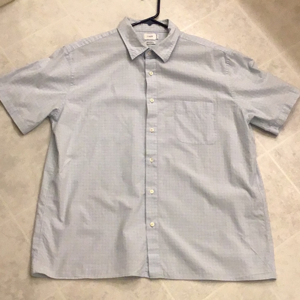 J.Crew short sleeve button up shirt XL